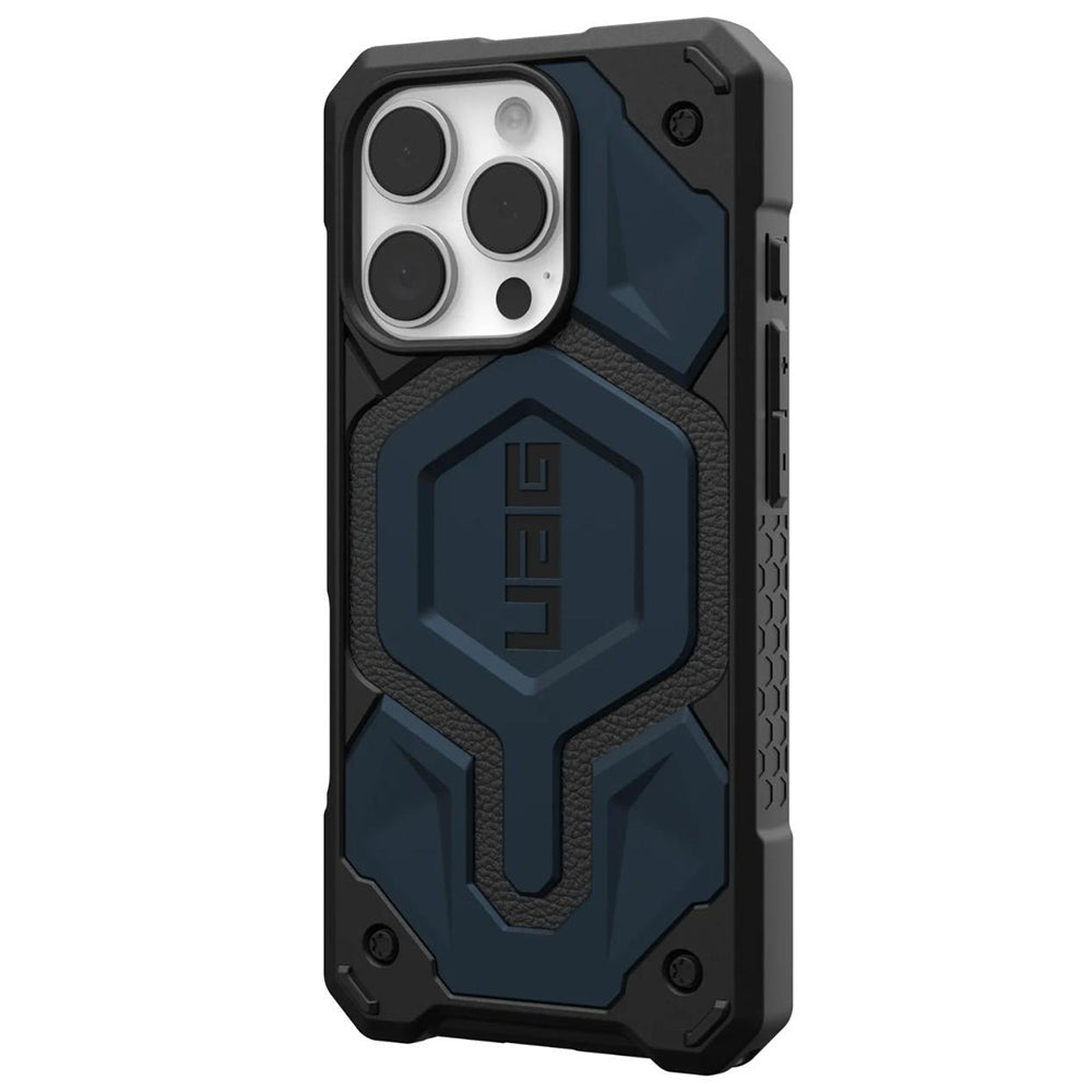 MagSafe Case for Apple iPhone 16 Pro, Urban Armor Gear, Monarch Pro, Navy Blue