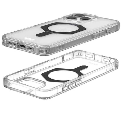 MagSafe Case for Apple iPhone 16 Pro, Urban Armor Gear, Plyo XTE, Transparent Black