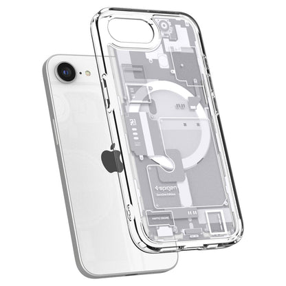 MagSafe Case for Apple iPhone 17e / 16e, Spigen, Ultra Hybrid Zero One, White
