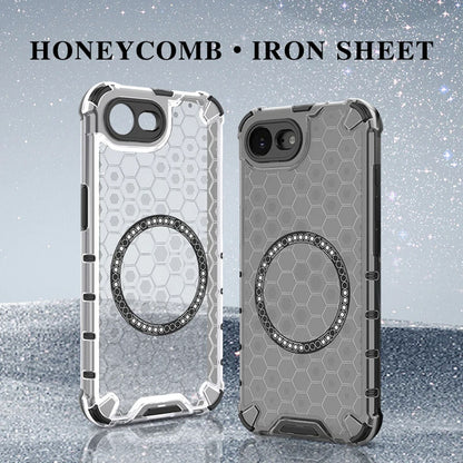 MagSafe Case for Apple iPhone 17e / 16e, Techsuit, HoneyComb Shield, Black