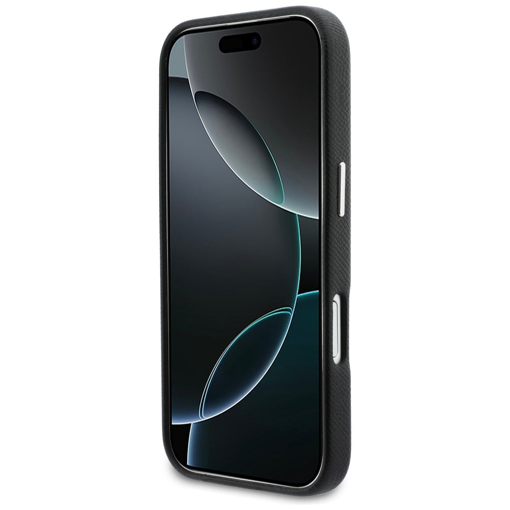 MagSafe Case for Apple iPhone 17, Karl Lagerfeld, Karl & Choupette Head's Pin, Black