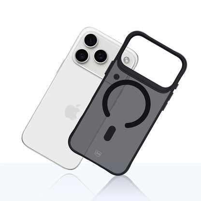 MagSafe Case for Apple iPhone 17 Pro, 3MK, Smoke MagCase, Black