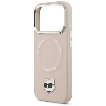 MagSafe Case for Apple iPhone 17 Pro, Karl Lagerfeld, Choupette Pin, Pink