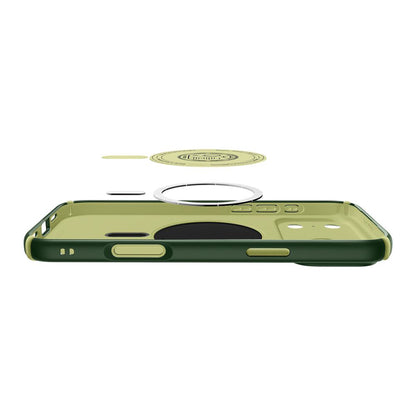 MagSafe Case for Apple iPhone 17 Pro Max, Spigen, Caseology Nano Pop Hybrid, Green