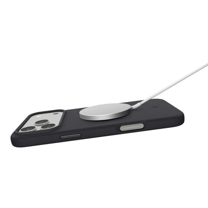 MagSafe Case for Apple iPhone 17 Pro Max, Spigen, Silicone Fit, Black