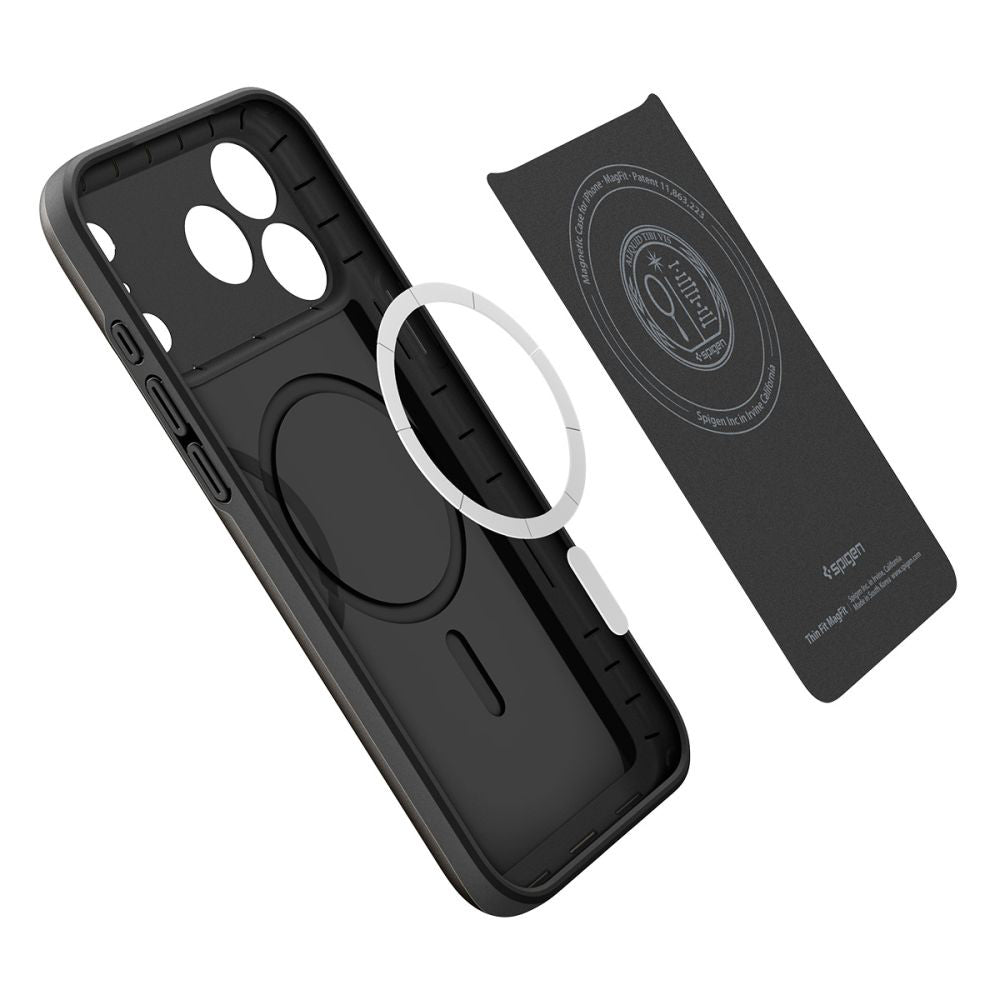 MagSafe Case for Apple iPhone 17 Pro Max, Spigen, Thin Fit, Black