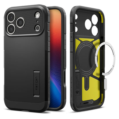 MagSafe Case for Apple iPhone 17 Pro Max, Spigen, Tough Armor T, Black