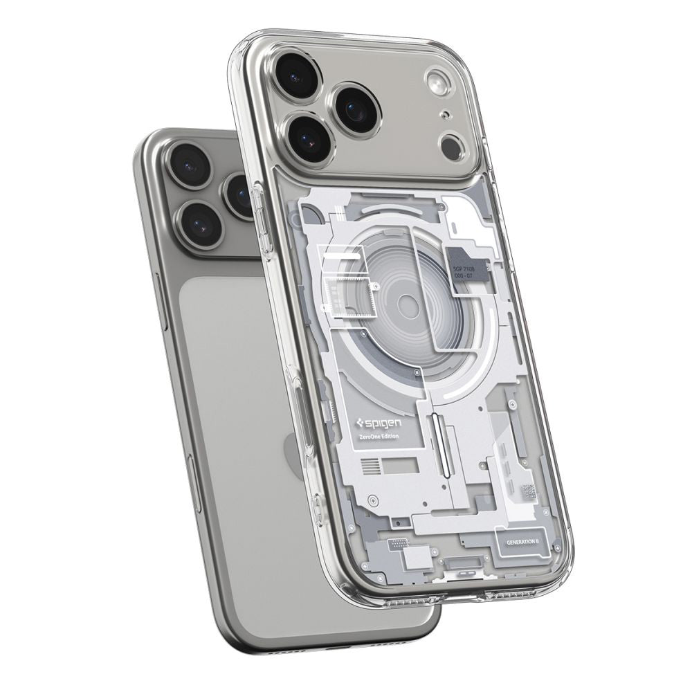 MagSafe Case for Apple iPhone 17 Pro Max, Spigen, Ultra Hybrid Zero One, White
