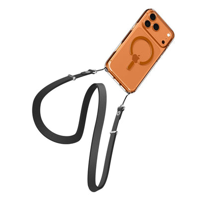 MagSafe Case for Apple iPhone 17 Pro, Spigen, Ultra Hybrid, Transparent Orange ACS11112