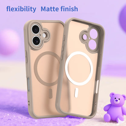 MagSafe Case for Apple iPhone 17, Techsuit, HaloFrost II, Gold