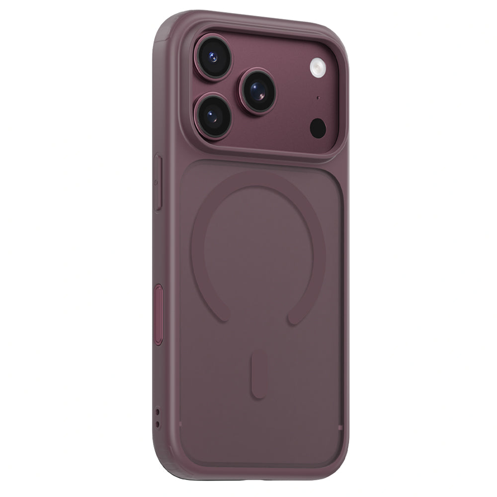 MagSafe Case for Apple iPhone 18 Pro / 17 Pro, Blueo, APE Anti-Drop, Burgundy