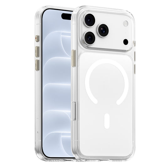 MagSafe Case for Apple iPhone 18 Pro / 17 Pro, Blueo, Crystal+ Anti-Drop, Transparent