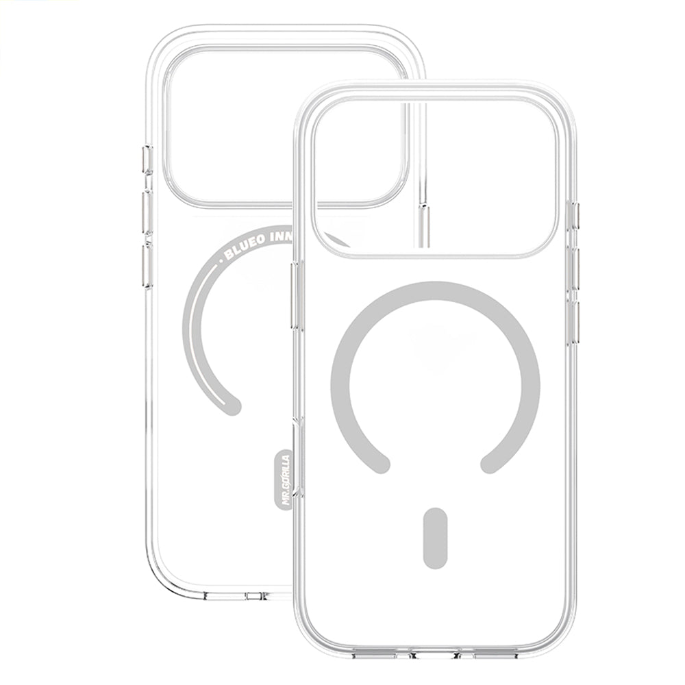 MagSafe Case for Apple iPhone 18 Pro / 17 Pro, Blueo, Crystal Pro Anti-Drop, Transparent