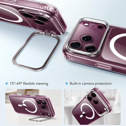 MagSafe Case for Apple iPhone 18 Pro / 17 Pro, ESR, Classic Hybrid Kickstand, Transparent
