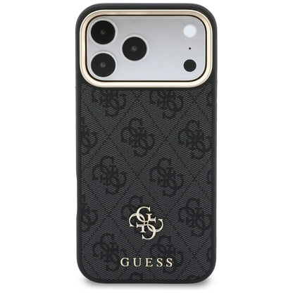 MagSafe Case for Apple iPhone 18 Pro / 17 Pro, Guess, 4G Cardslot, Black