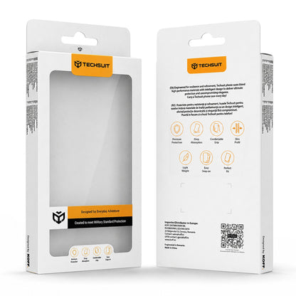 MagSafe Case for Apple iPhone 18 Pro / 17 Pro, Techsuit, Luxury Crystal, Gold