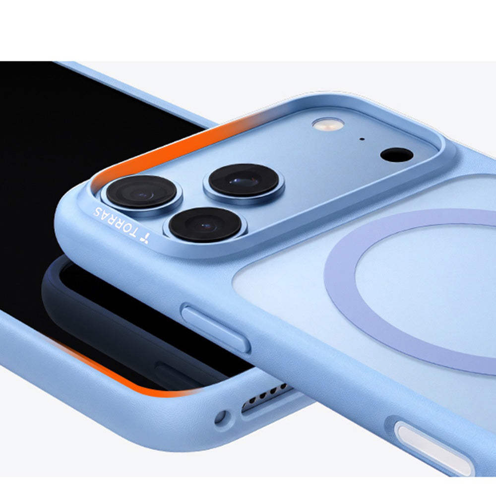 MagSafe Case for Apple iPhone 18 Pro / 17 Pro, Torras, Guardian, Blue