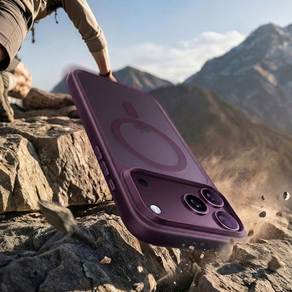 MagSafe Case for Apple iPhone 18 Pro / 17 Pro, Torras, Guardian, Purple