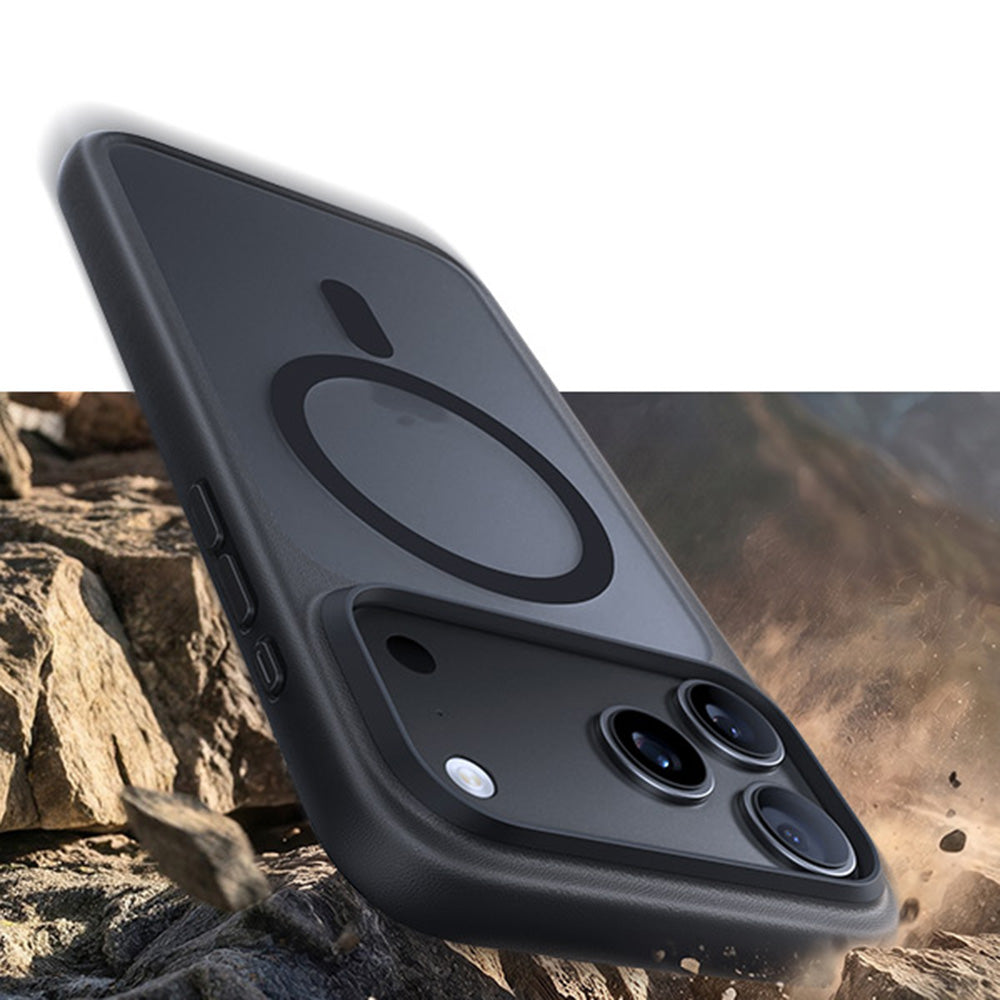 MagSafe Case for Apple iPhone 18 Pro / 17 Pro, Torras, Guardian, Black