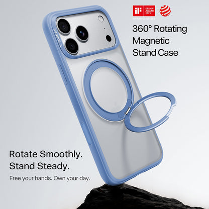 MagSafe Case for Apple iPhone 18 Pro / 17 Pro, Torras, Ostand O1 Guardian, Blue