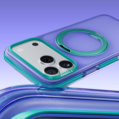MagSafe Case for Apple iPhone 18 Pro / 17 Pro, Torras, Ostand O3 Hue, Indigo