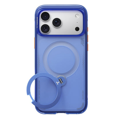 MagSafe Case for Apple iPhone 18 Pro / 17 Pro, Torras, Ostand Q3 Air, Blue