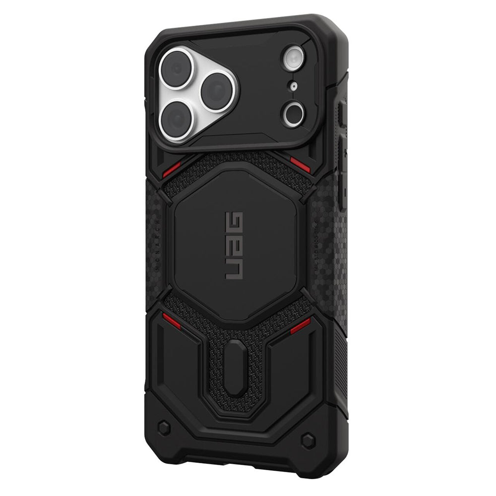 MagSafe Case for Apple iPhone 18 Pro / 17 Pro, Urban Armor Gear, Monarch Pro Kevlar, Black