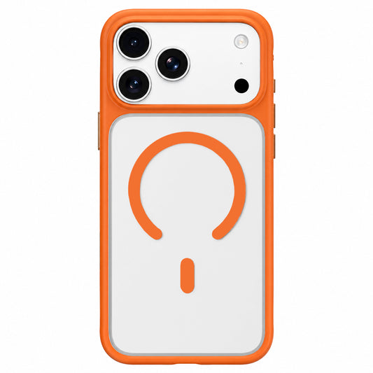 MagSafe Case for Apple iPhone 18 Pro Max / 17 Pro Max, Blueo, Skin-Friendly Anti-Drop, Satin Orange