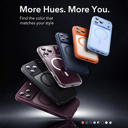 MagSafe Case for Apple iPhone 18 Pro Max / 17 Pro Max, ESR, Classic Hybrid, Satin Orange