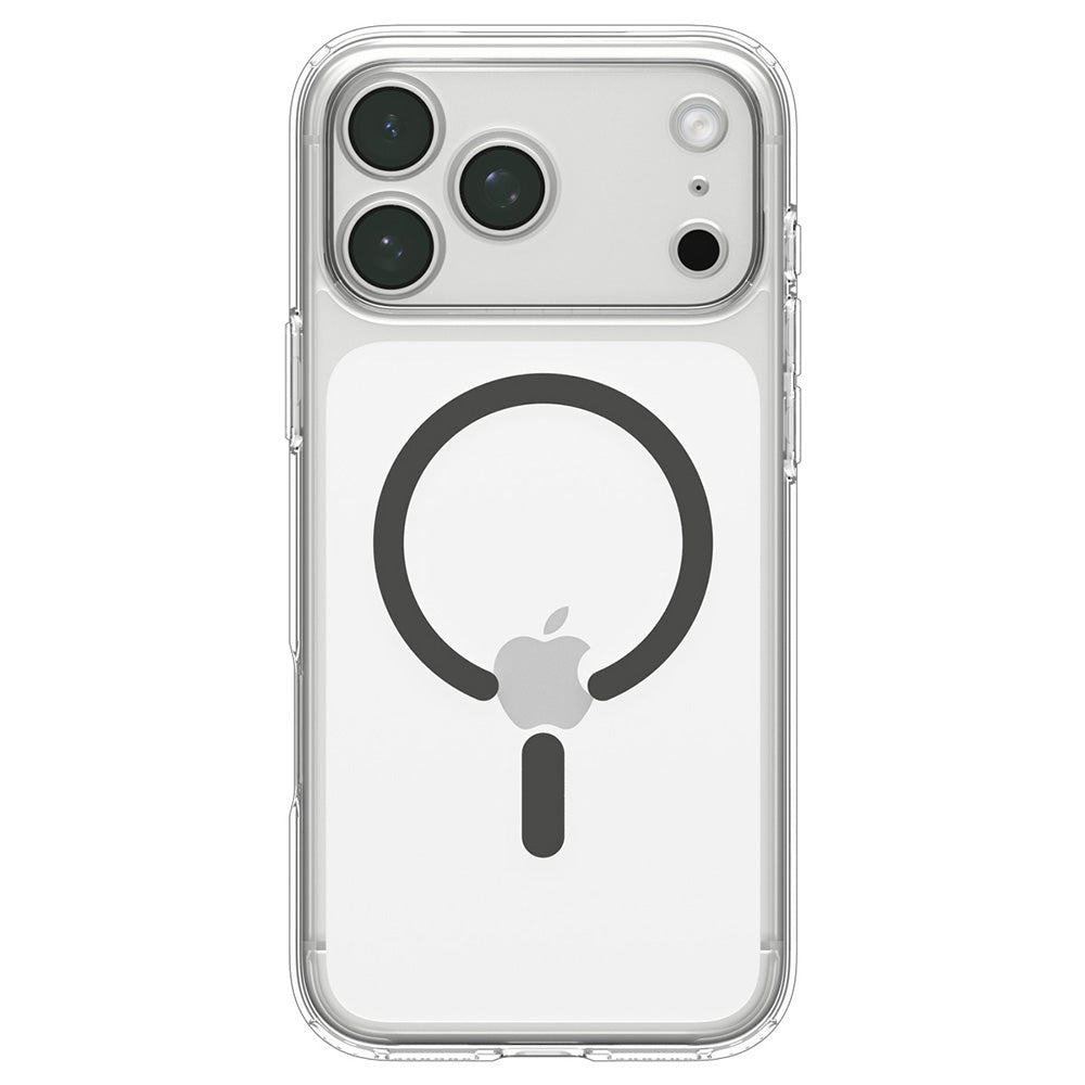 MagSafe Case for Apple iPhone 18 Pro Max / 17 Pro Max, Spigen, Ultra Hybrid, Transparent Gray ACS12119