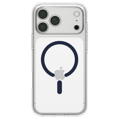 MagSafe Case for Apple iPhone 18 Pro Max / 17 Pro Max, Spigen, Ultra Hybrid, Navy Transparent ACS12121