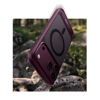 MagSafe Case for Apple iPhone 18 Pro Max / 17 Pro Max, Torras, Ostand L1 Guardian, Purple