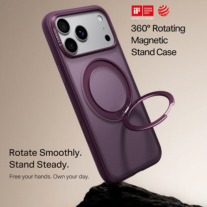 MagSafe Case for Apple iPhone 18 Pro Max / 17 Pro Max, Torras, Ostand O1 Guardian, Purple