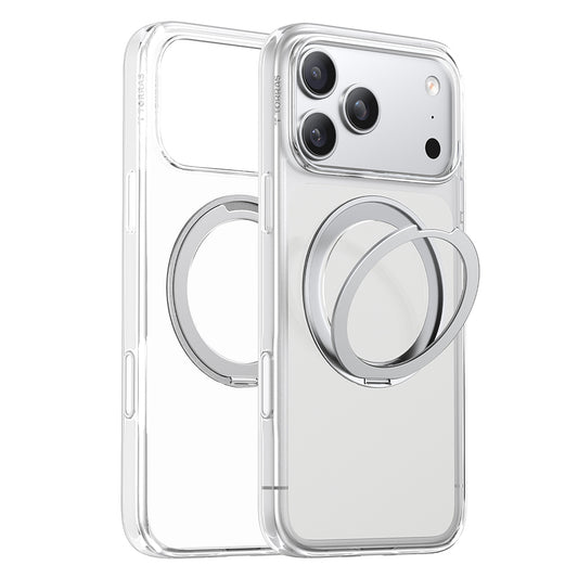 MagSafe Case for Apple iPhone 18 Pro Max / 17 Pro Max, Torras, Ostand O1 Guardian, Transparent