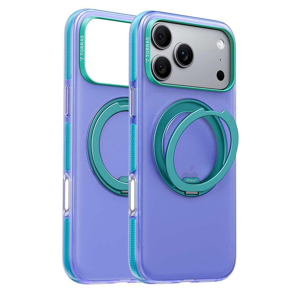 MagSafe Case for Apple iPhone 18 Pro Max / 17 Pro Max, Torras, Ostand O3 Hue, Indigo