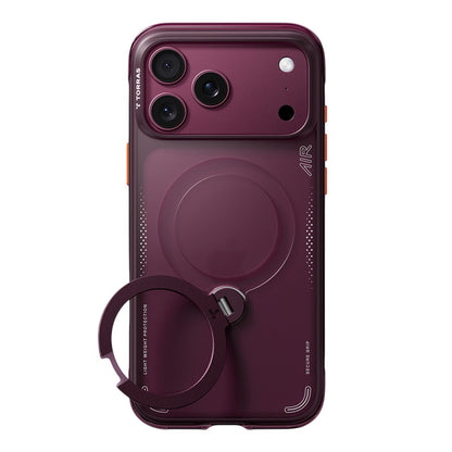 MagSafe Case for Apple iPhone 18 Pro Max / 17 Pro Max, Torras, Ostand Q3 Air, Purple