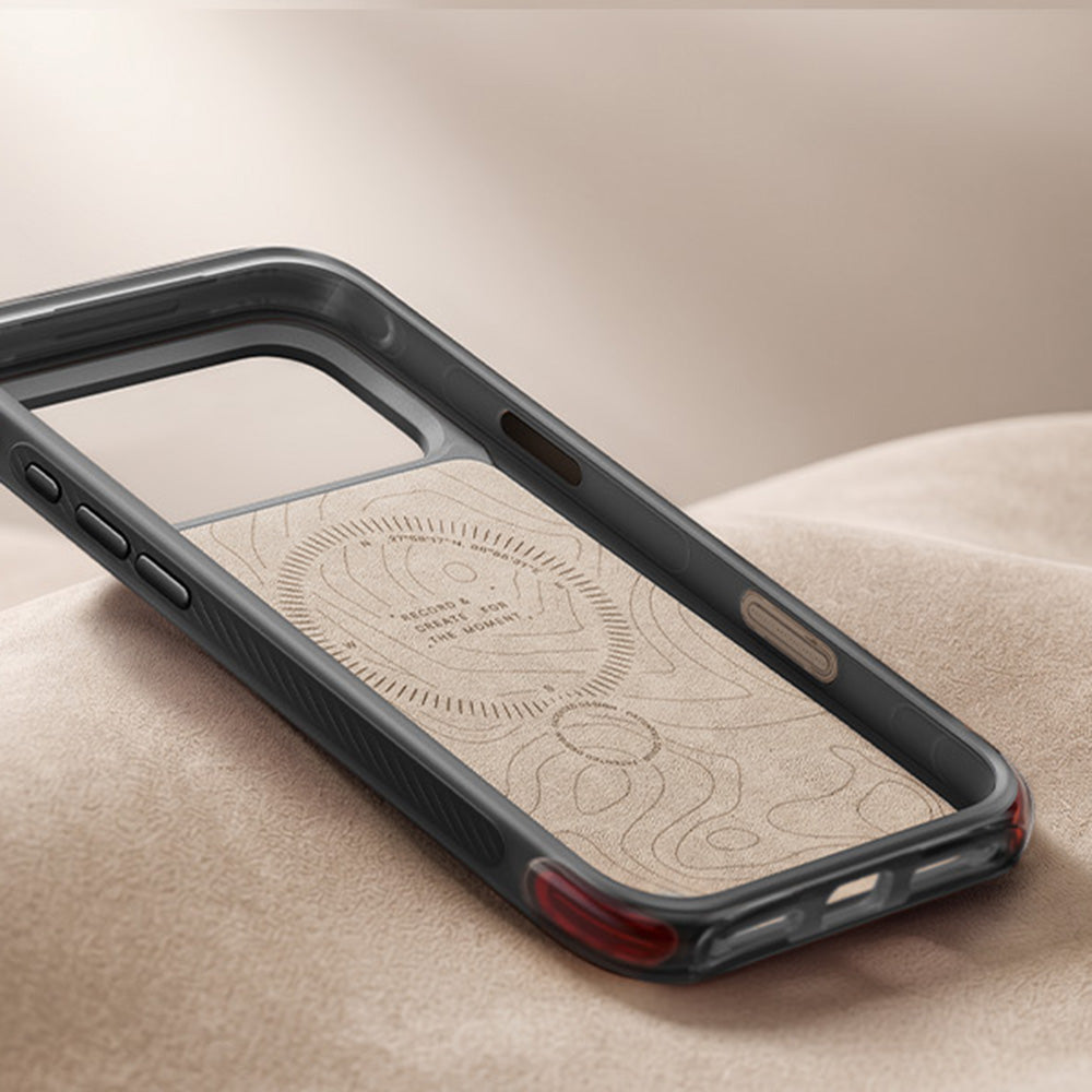 MagSafe Case for Apple iPhone 18 Pro Max / 17 Pro Max, Torras, Ostand Q3 Air Pro, Black