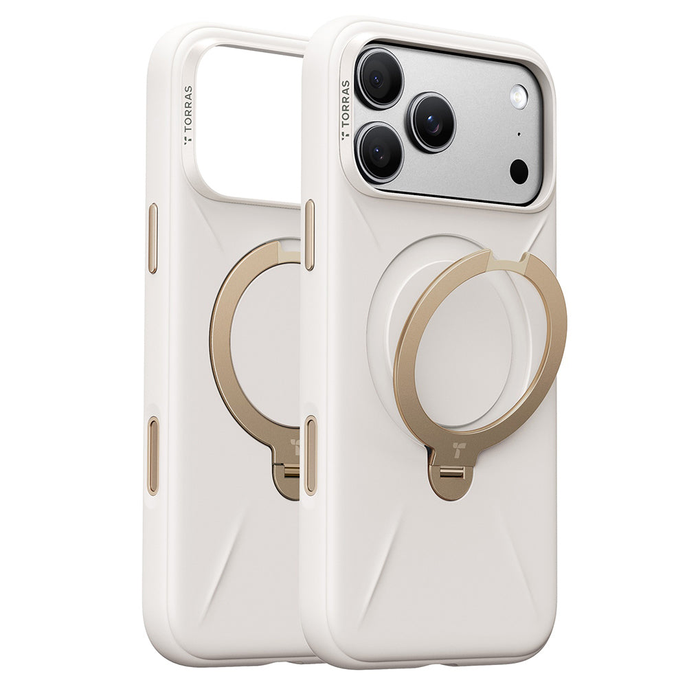 MagSafe Case for Apple iPhone 18 Pro Max / 17 Pro Max, Torras, QPRO Silicone, White