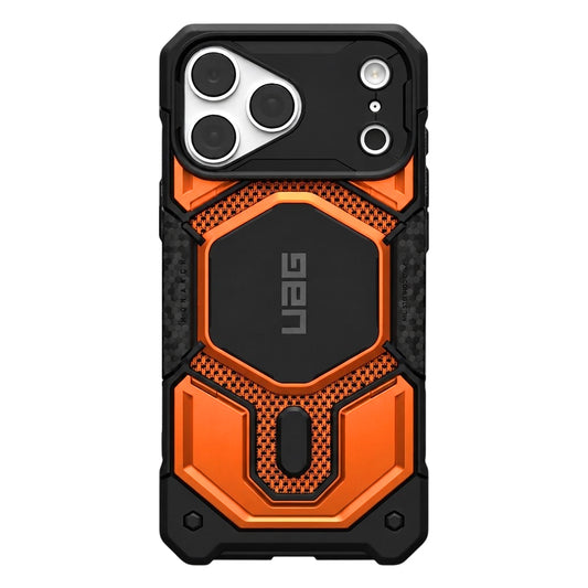 MagSafe Case for Apple iPhone 18 Pro Max / 17 Pro Max, Urban Armor Gear, Monarch Pro Kevlar, Orange
