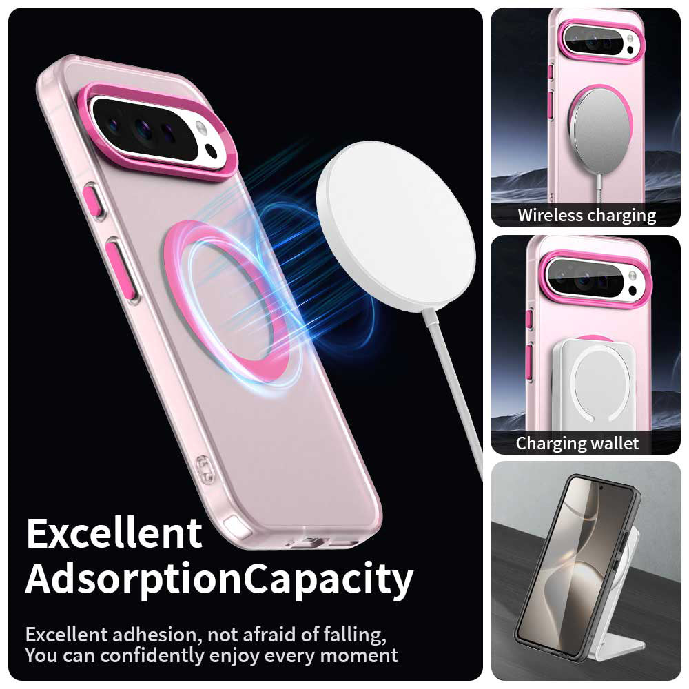 MagSafe Case for Google Pixel 10 Pro / 10, Techsuit, CandyCase, Pink