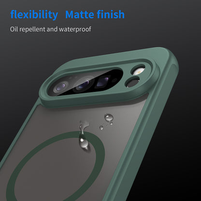 MagSafe Case for Google Pixel 10 Pro XL, Techsuit, HaloFrost II, Green