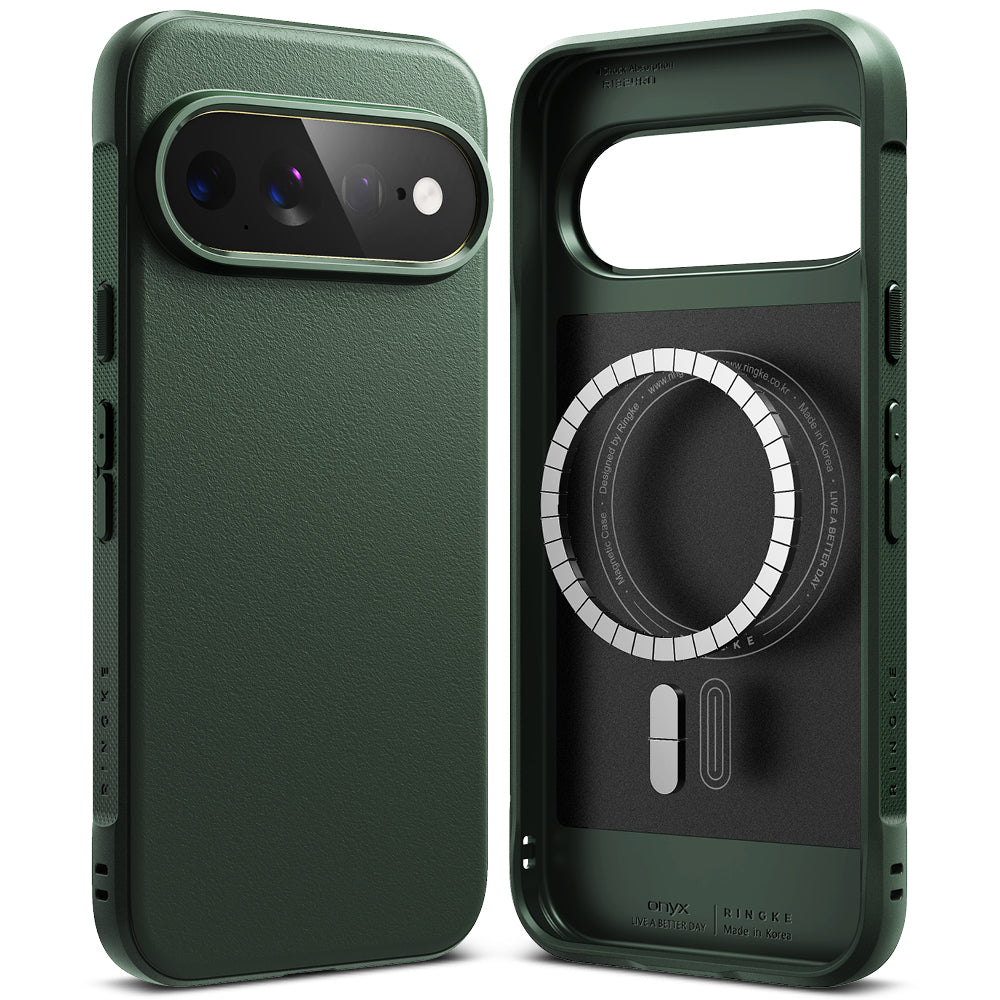 MagSafe Case for Google Pixel 11 Pro XL, Ringke, Onyx, Dark Green