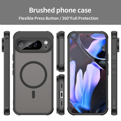 MagSafe Case for Google Pixel 11 Pro XL, Techsuit, HaloFrost II, Green