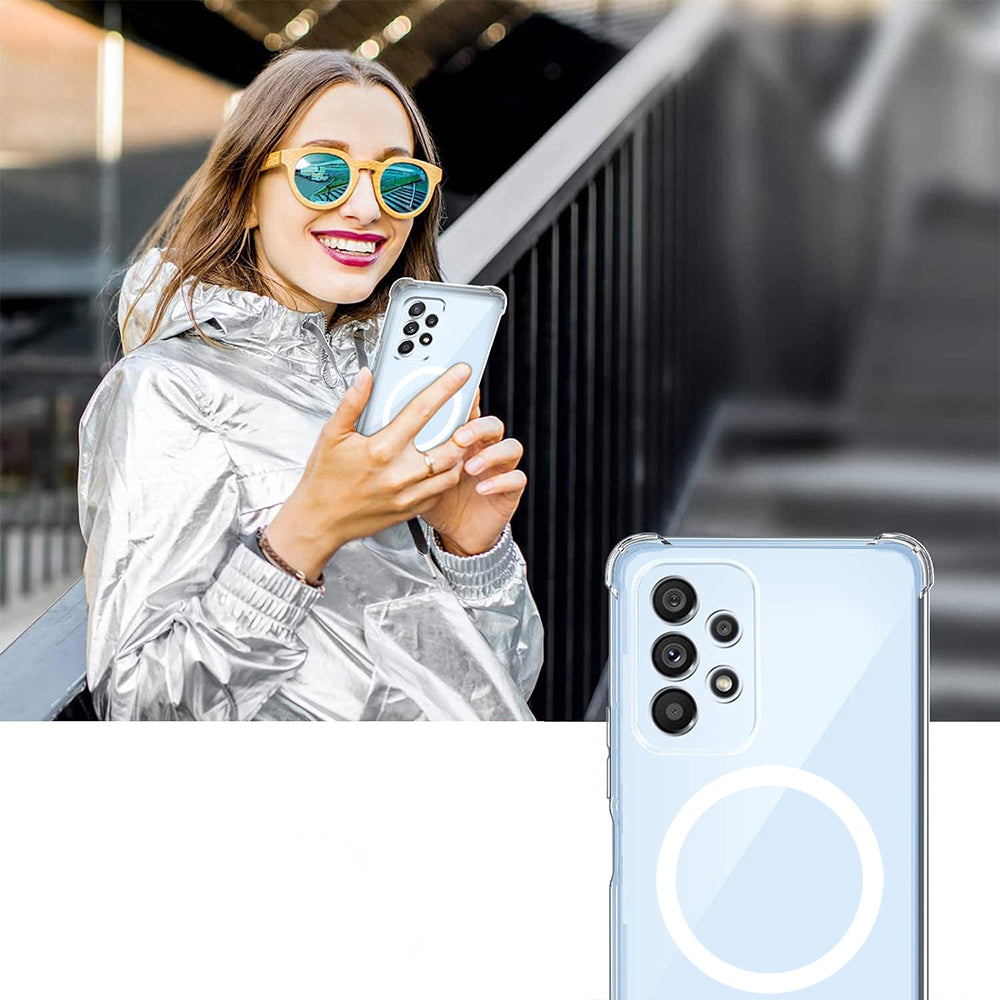 MagSafe Case for Google Pixel 9 Pro, Techsuit, Shockproof, Transparent