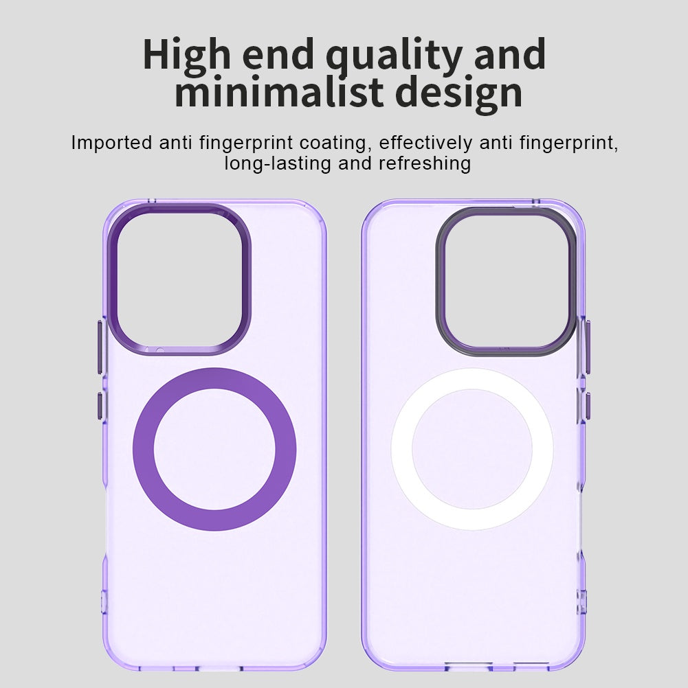 MagSafe Case for Honor 400 Lite, Techsuit, CandyCase, Purple