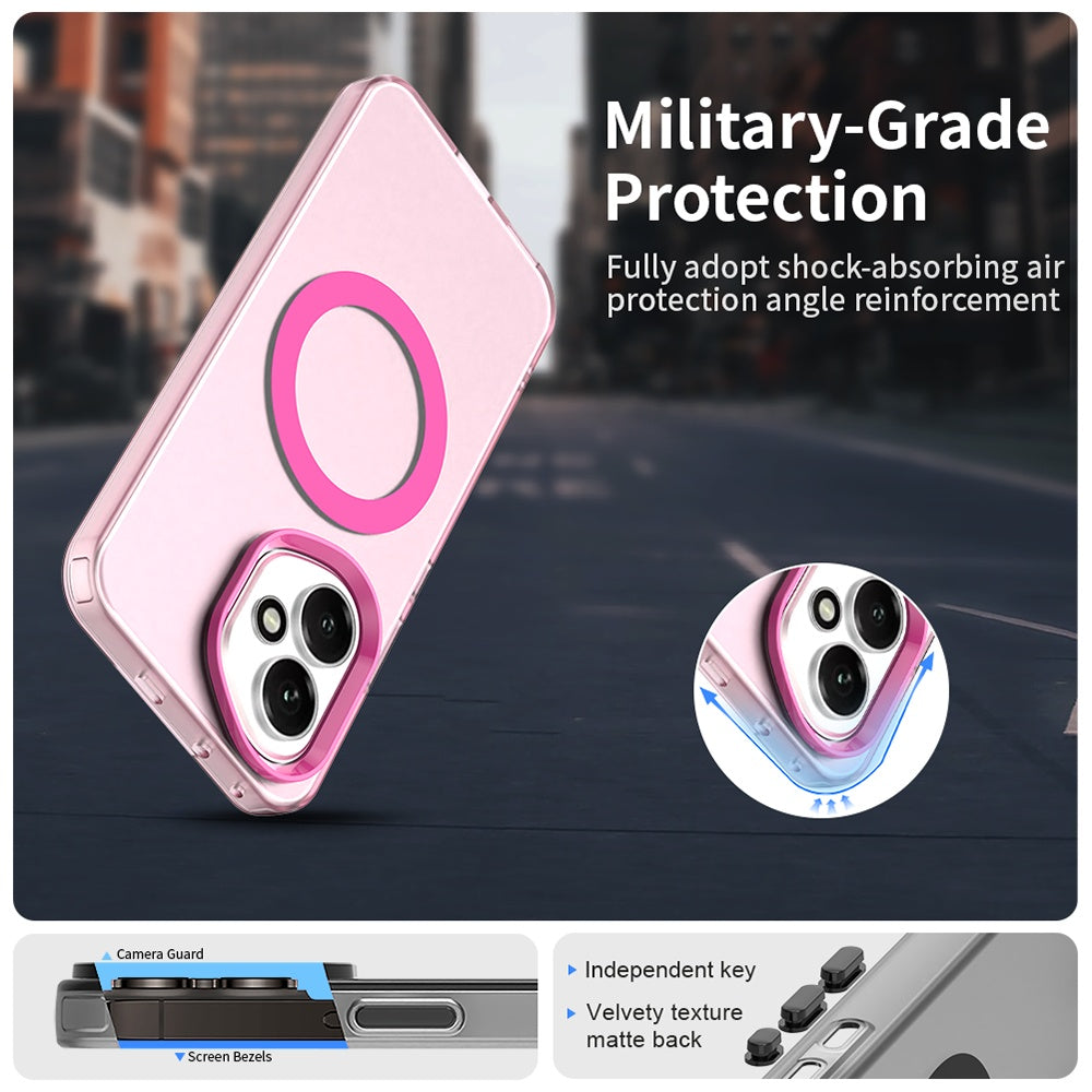 MagSafe Case for Honor 400, Techsuit, CandyCase, Pink