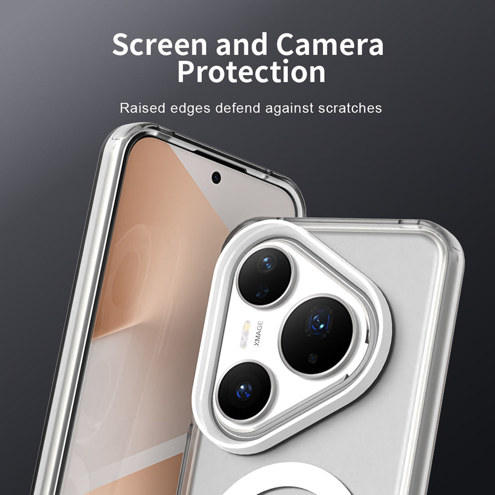 MagSafe Case for Huawei Pura 80 Pro, Techsuit, CandyCase, White
