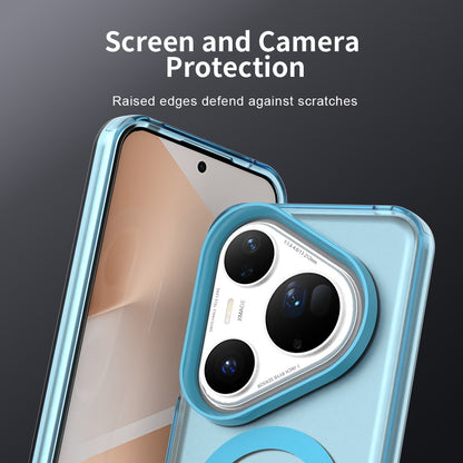 MagSafe Case for Huawei Pura 80 Ultra, Techsuit, CandyCase, Blue
