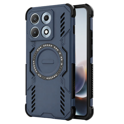 MagSafe Case for Motorola Edge 70 Max, Techsuit, ArmorMag, Blue