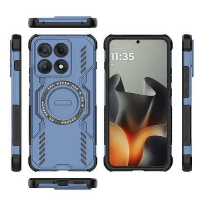 MagSafe Case for Motorola Edge 70 Max, Techsuit, ArmorMag, Blue